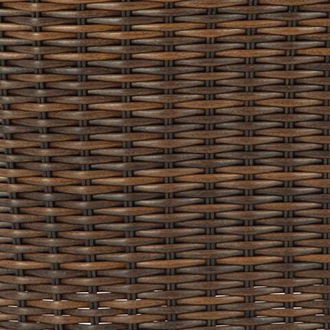 Horizon Hall Outdoor Ottoman with Cushion - P572-814 - finish or detail (supplier image 6)