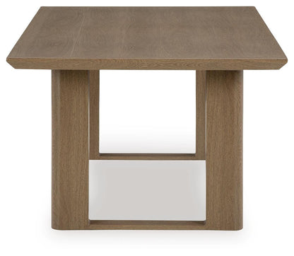 Serene Bay Outdoor Dining Table - P671-625 - product view or room setting; only outdoor dining table included (supplier image 4)