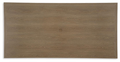 Serene Bay Outdoor Dining Table - P671-625 - product view or room setting; only outdoor dining table included (supplier image 5)