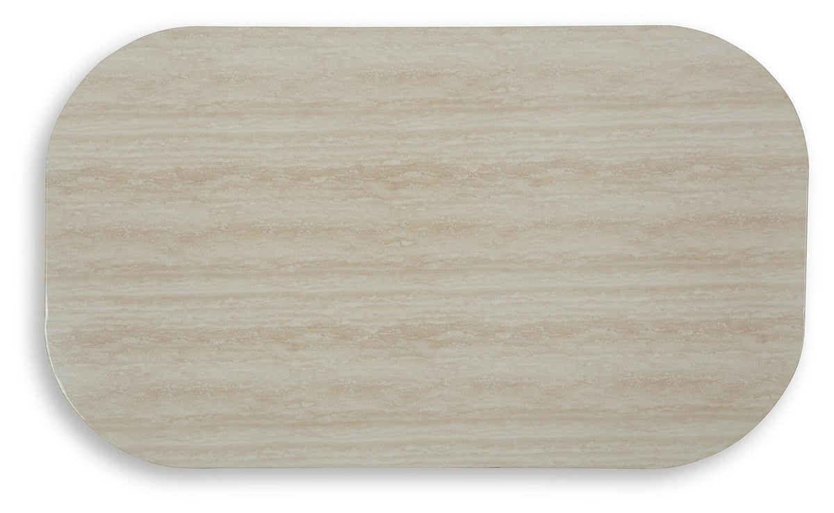 Kimora Outdoor Coffee Table - P711-701 - product view or room setting; only outdoor coffee table included (supplier image 5)