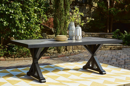 Beachcroft Outdoor Dining Table - P792-625 - product view or room setting; only outdoor dining table included (supplier image 2)