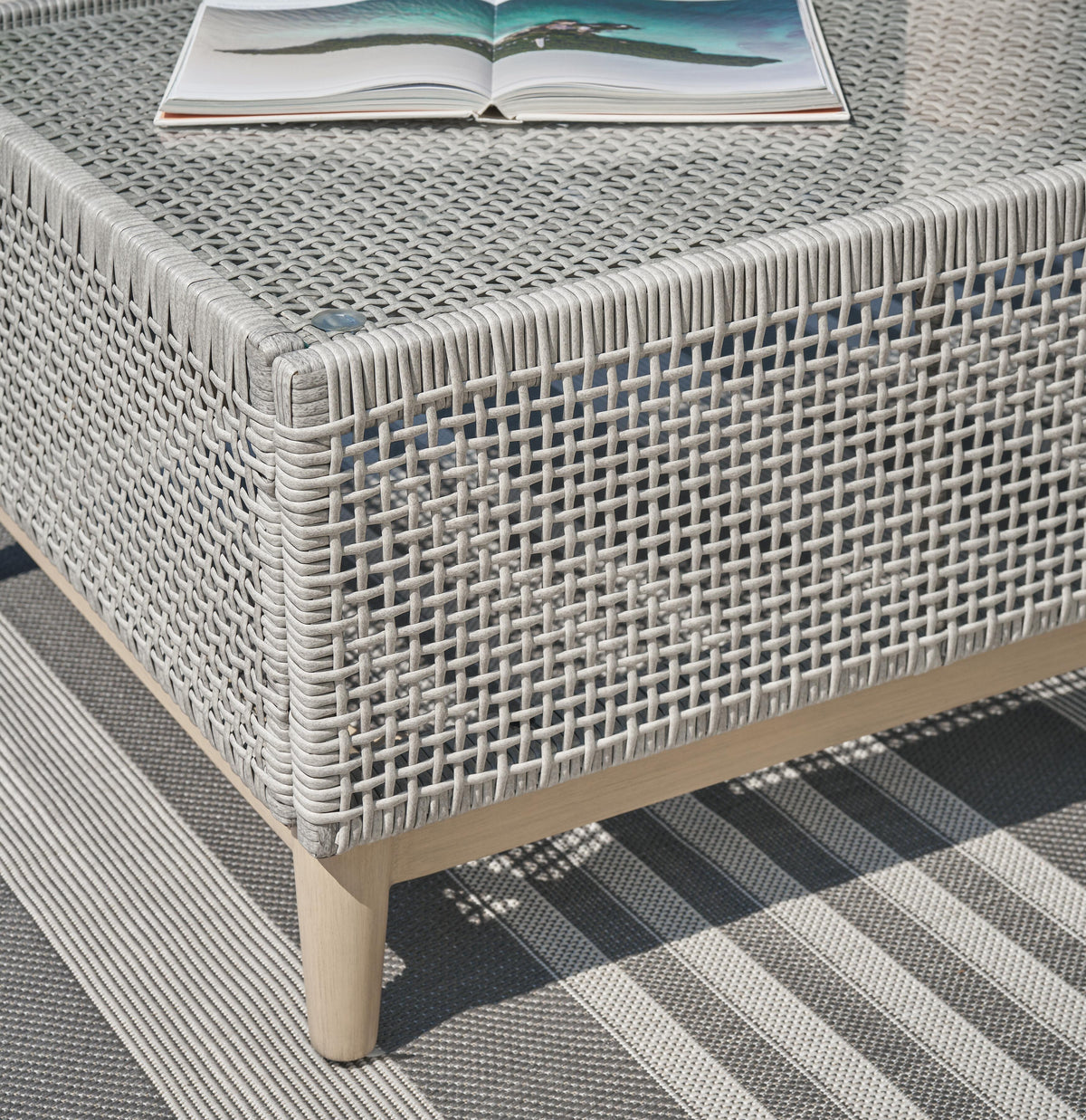 Seton Creek Outdoor Coffee Table - P798-701 - finish or detail (supplier image 6)