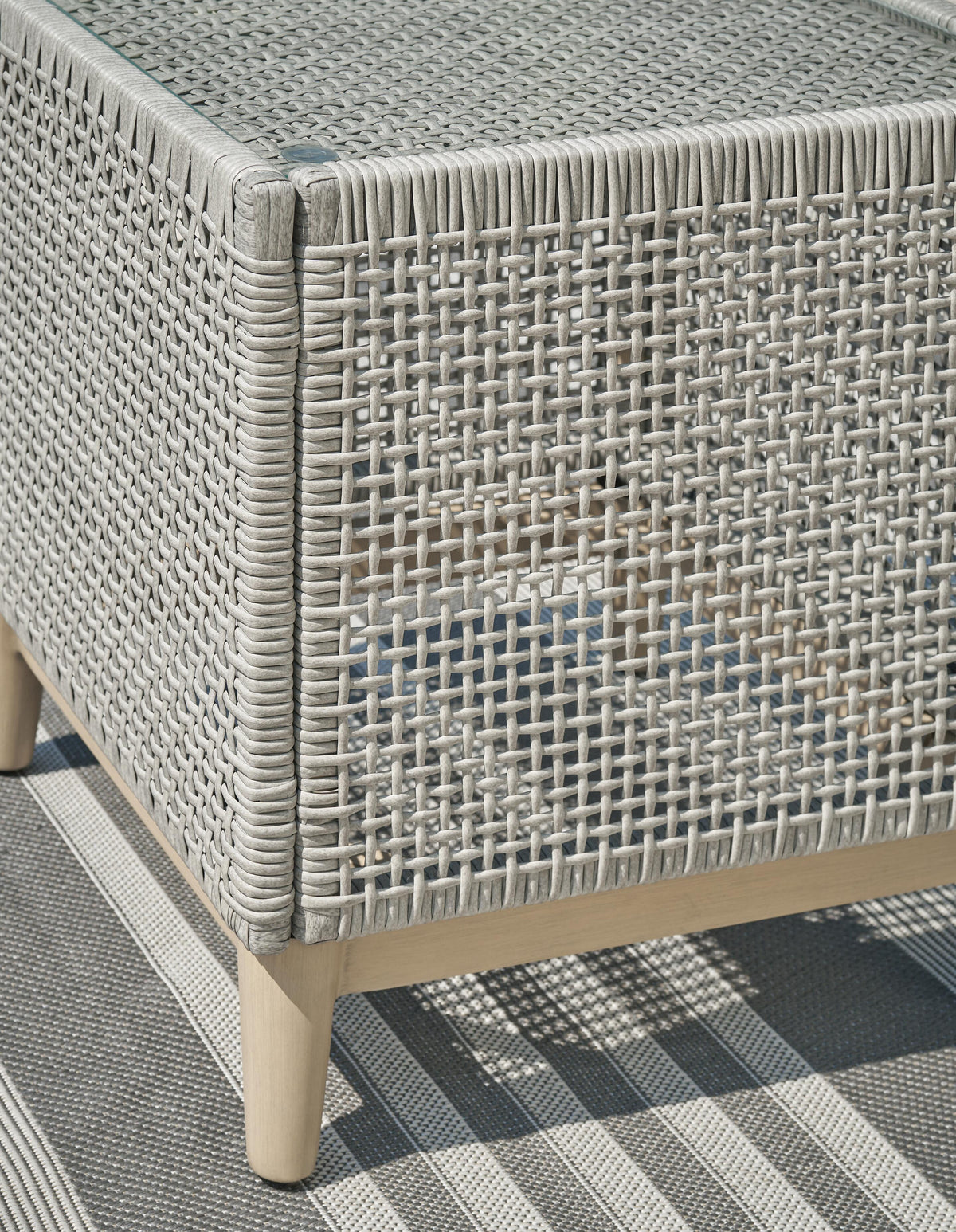 Seton Creek Outdoor End Table - P798-702 - finish or detail (supplier image 6)