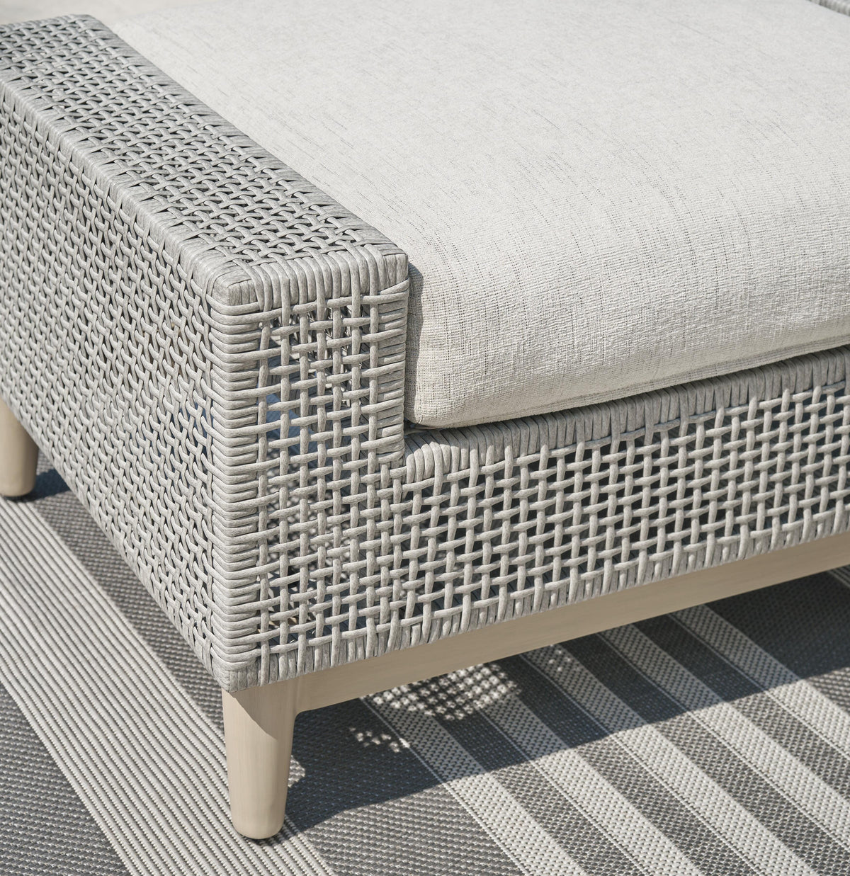 Seton Creek Outdoor Ottoman with Cushion - P798-814 - finish or detail (supplier image 6)