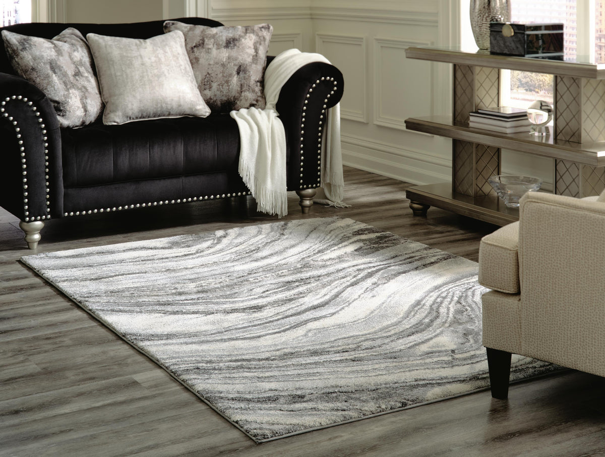 Wysdale Area Rug - R404902, R404901 - product view or room setting; only area rug included (supplier image 2)