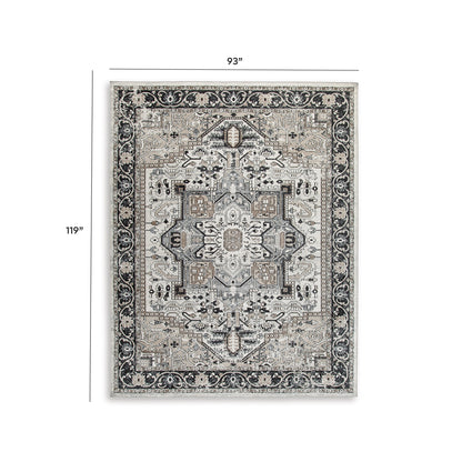 Gregmoore Area Rug - R405821 - approximate manufacturer dimensions (supplier image 9)