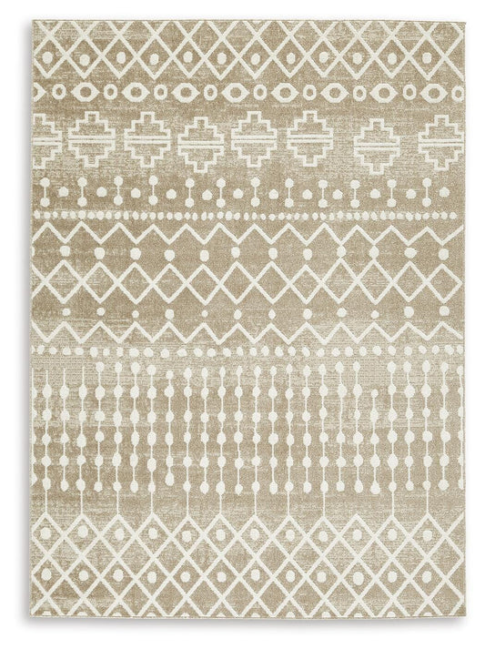 Bunchly Area Rug - R406222 - product view or room setting; only area rug included (supplier image 1)