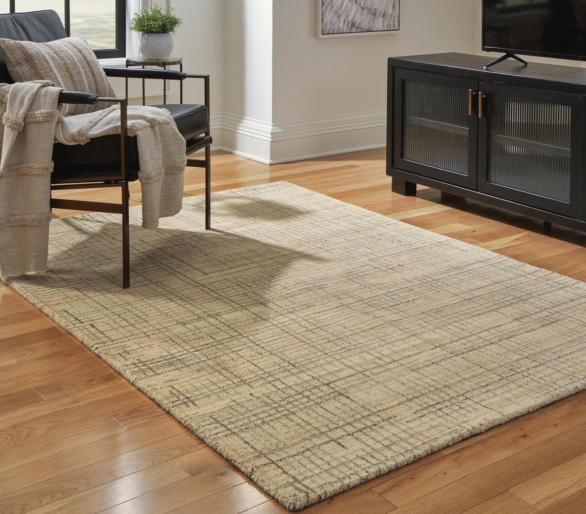 Janston Area Rug - R406862 - product view or room setting; only area rug included (supplier image 2)