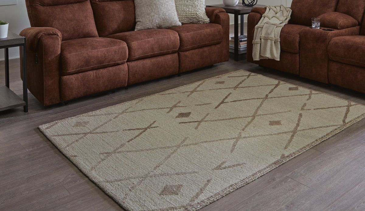 Guyford Area Rug - R406872 - product view or room setting; only area rug included (supplier image 2)