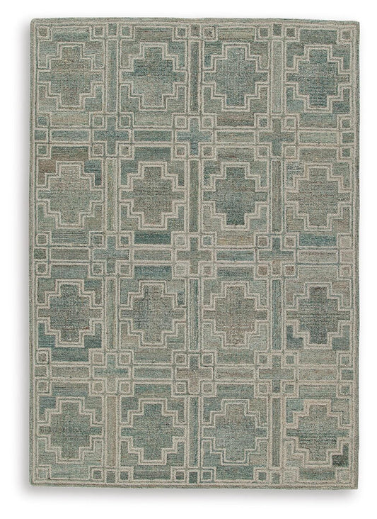 Jossland Area Rug - R406912 - product view or room setting; only area rug included (supplier image 1)