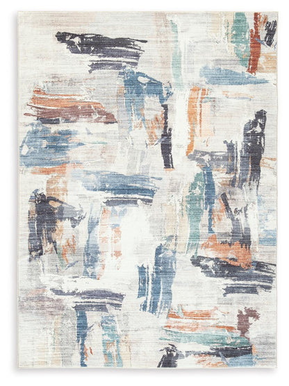 Hessland 5' x 7' Washable Rug