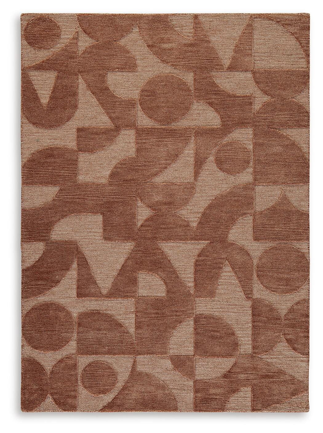 Perrenton Area Rug - R407202, R407201 - product view or room setting; only area rug included (supplier image 1)
