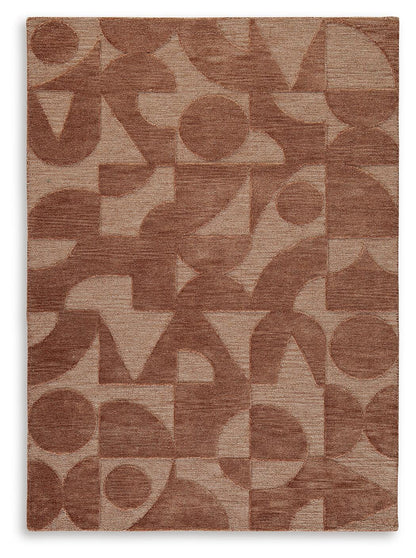 Perrenton Area Rug - R407202, R407201 - product view or room setting; only area rug included (supplier image 1)