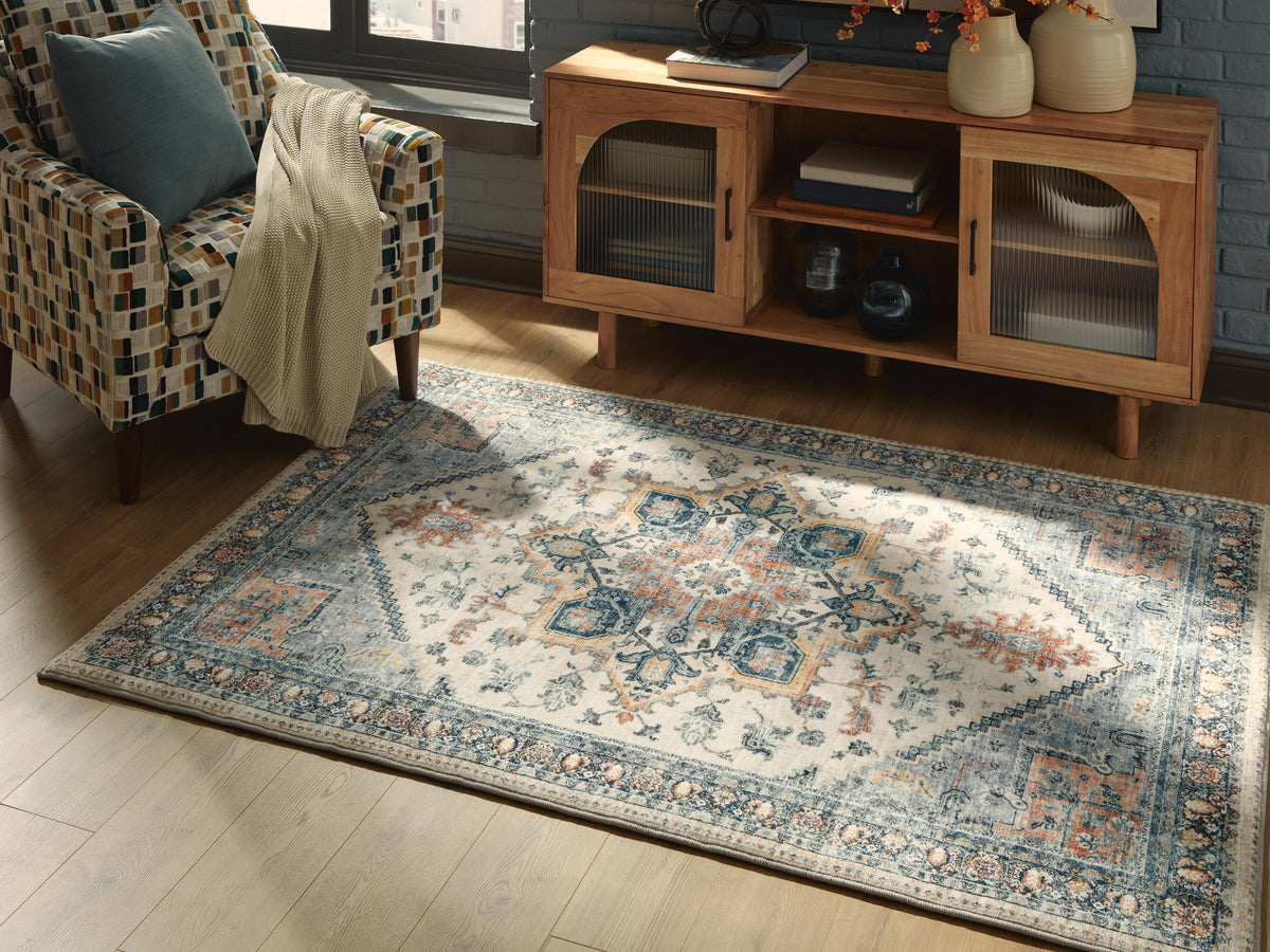 Wallney Area Rug - R407492 - product view or room setting; only area rug included (supplier image 2)