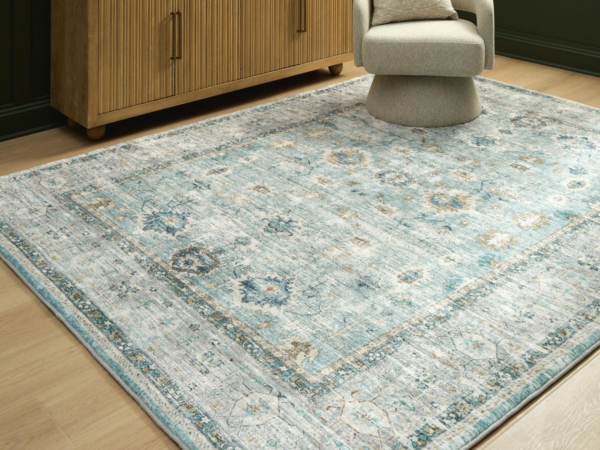 Ladstoney Area Rug - R407501 - product view or room setting; only area rug included (supplier image 2)