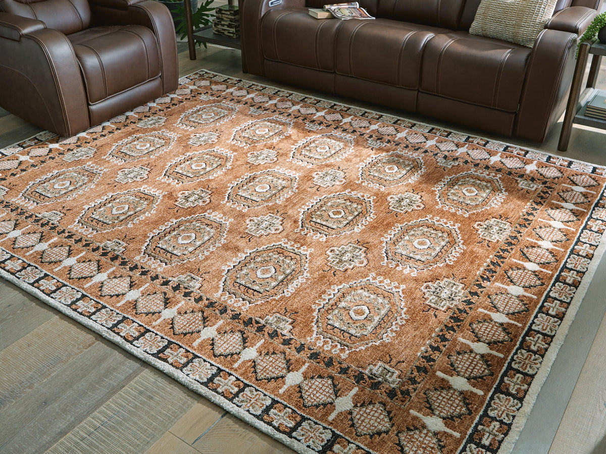 Qaabiz Area Rug - R407521 - product view or room setting; only area rug included (supplier image 2)