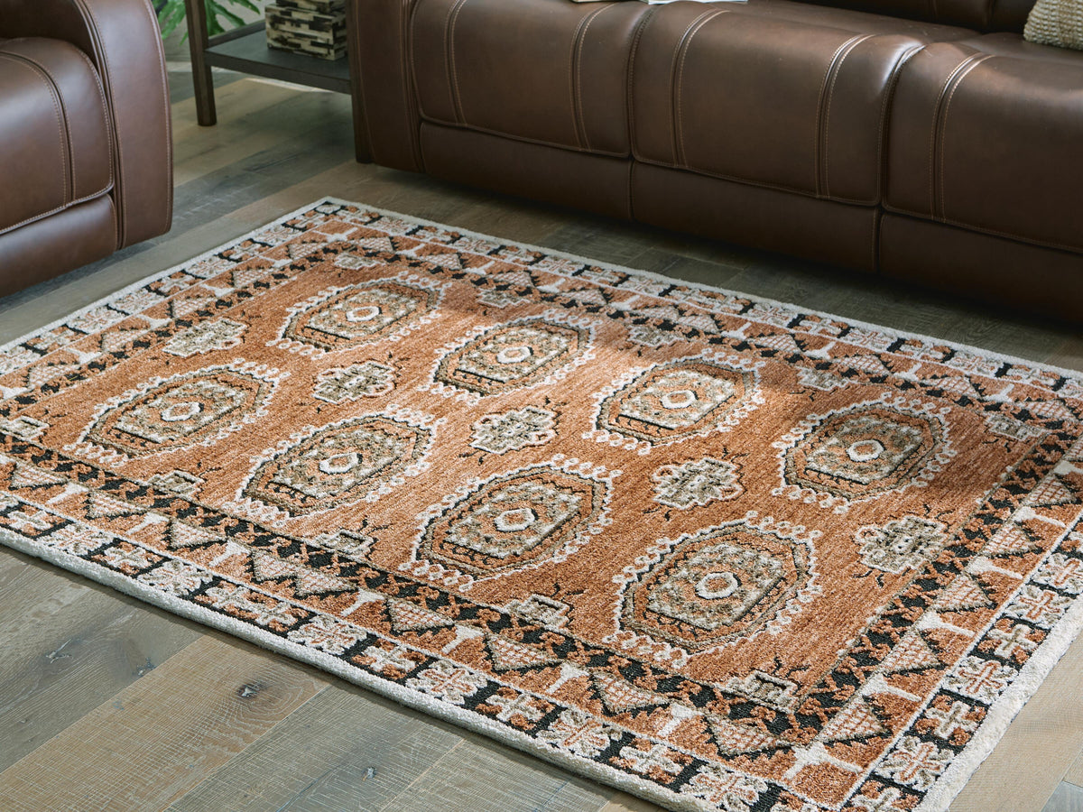 Qaabiz Area Rug - R407522 - product view or room setting; only area rug included (supplier image 7)