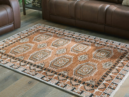 Qaabiz Area Rug - R407522 - product view or room setting; only area rug included (supplier image 7)