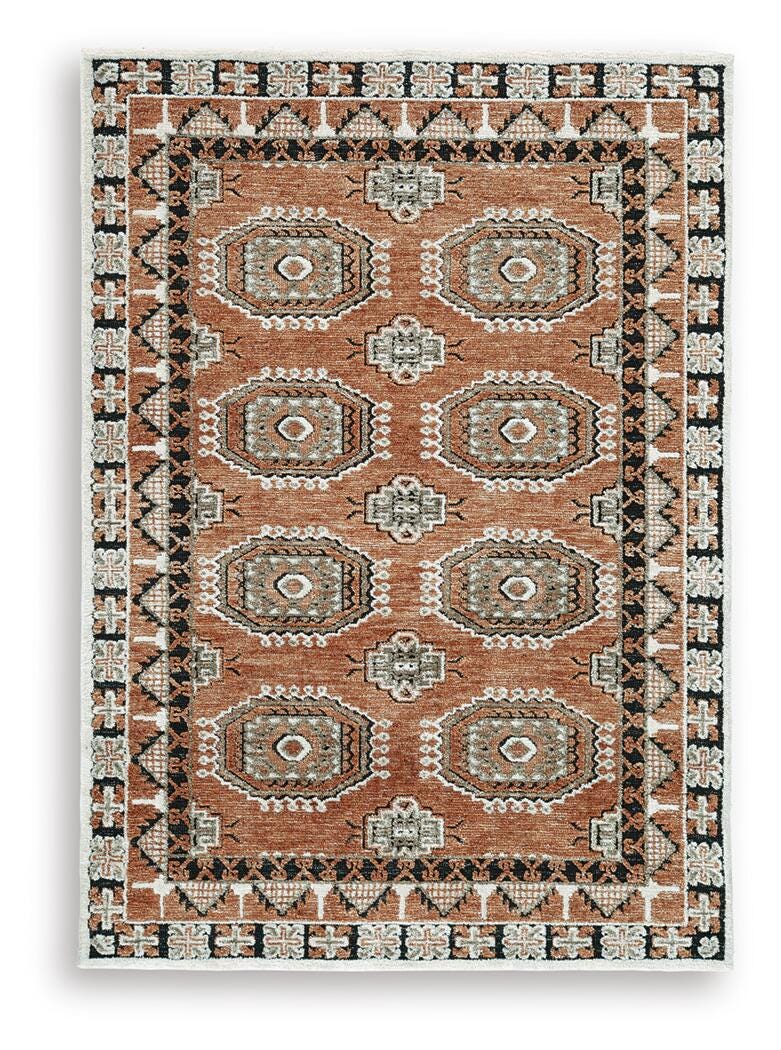 Qaabiz Area Rug - R407522 - product view or room setting; only area rug included (supplier image 6)