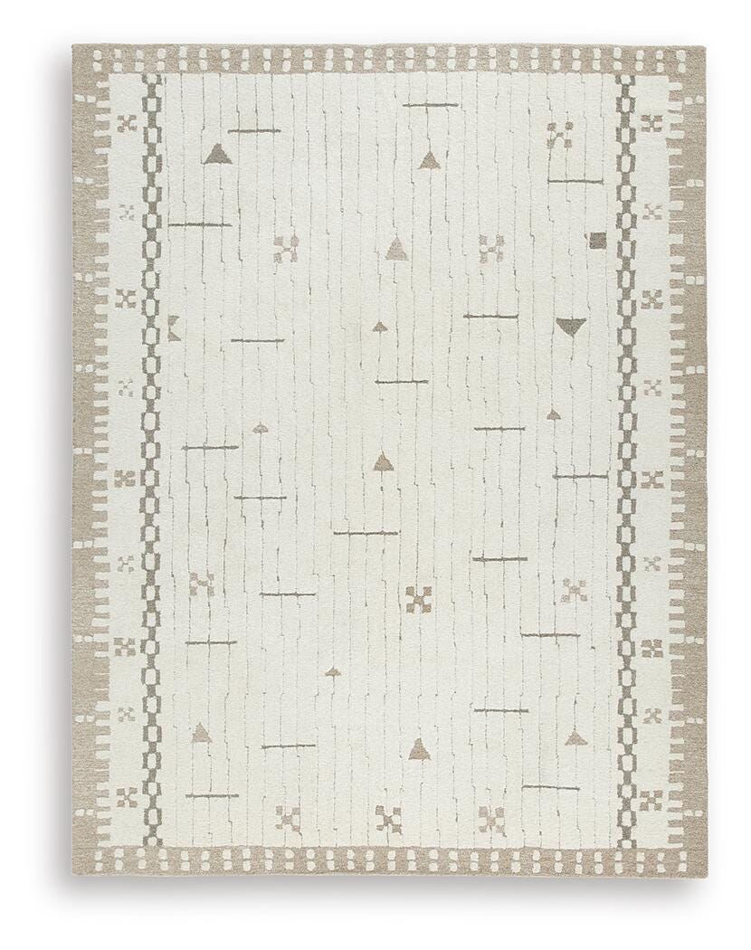 Dot Area Rug - R407651 - product view or room setting; only area rug included (supplier image 6)