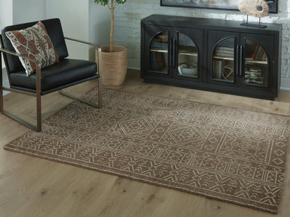 Merrittman Area Rug - R407702 - product view or room setting; only area rug included (supplier image 7)
