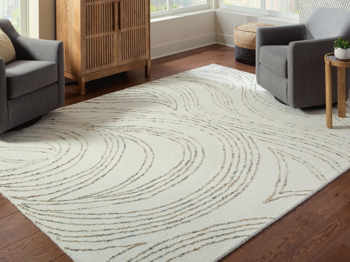 Deenbury Area Rug - R407861 - product view or room setting; only area rug included (supplier image 2)
