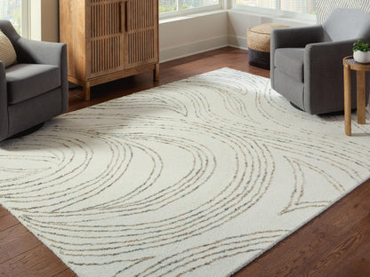 Deenbury Area Rug - R407861 - product view or room setting; only area rug included (supplier image 2)