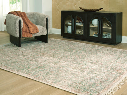 Rossbury Area Rug - R407961 - product view or room setting; only area rug included (supplier image 7)