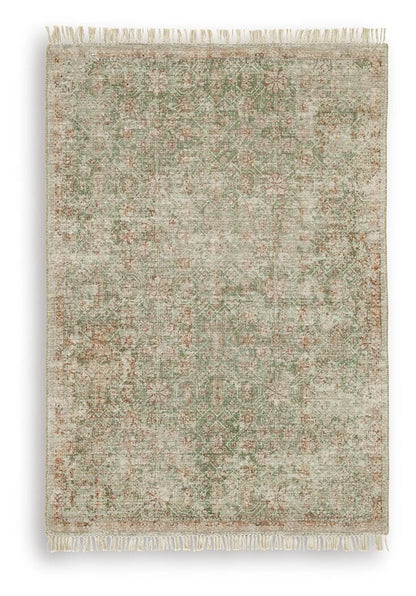 Rossbury Area Rug - R407962 - product view or room setting; only area rug included (supplier image 1)