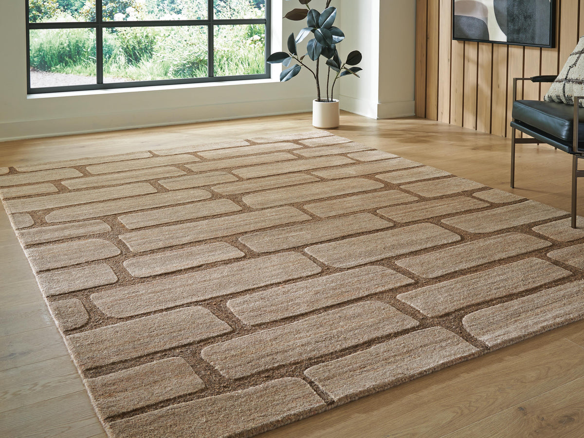 Orest Area Rug - R407981 - product view or room setting; only area rug included (supplier image 7)