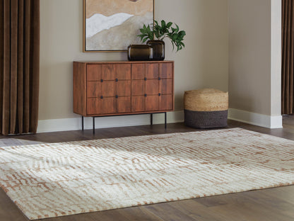 Uduak Area Rug - R408111 - product view or room setting; only area rug included (supplier image 2)