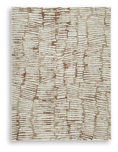 Uduak Area Rug - R408112 - product view or room setting; only area rug included (supplier image 6)