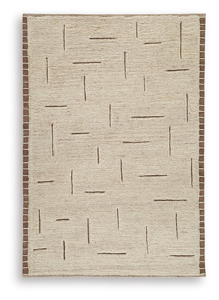 Clayman Area Rug - R408342 - product view or room setting; only area rug included (supplier image 6)