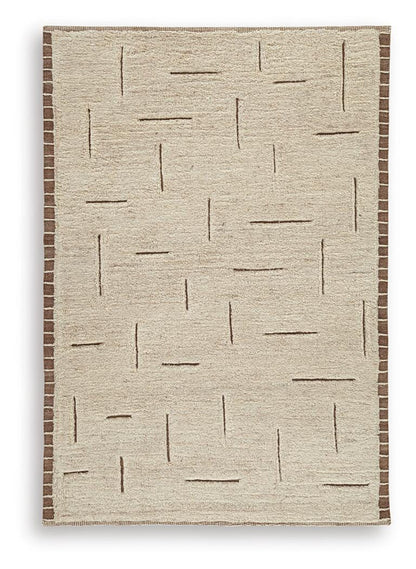Clayman Area Rug - R408342 - product view or room setting; only area rug included (supplier image 6)