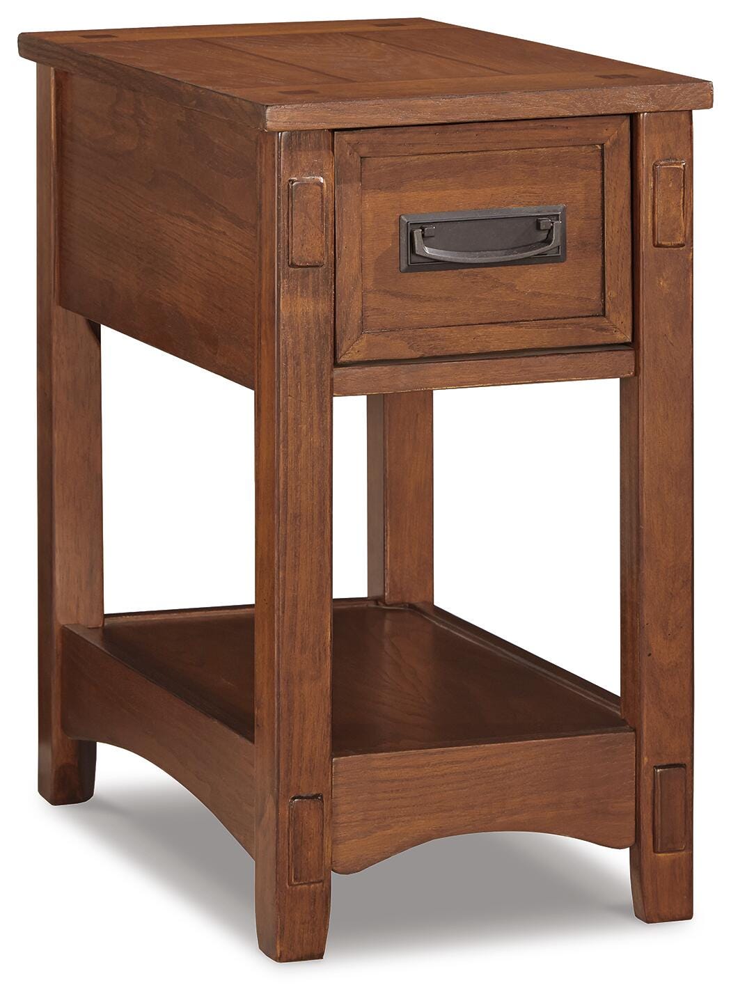 Breegin Chairside End Table - T007-319 - product view or room setting; only end table included (supplier image 14)