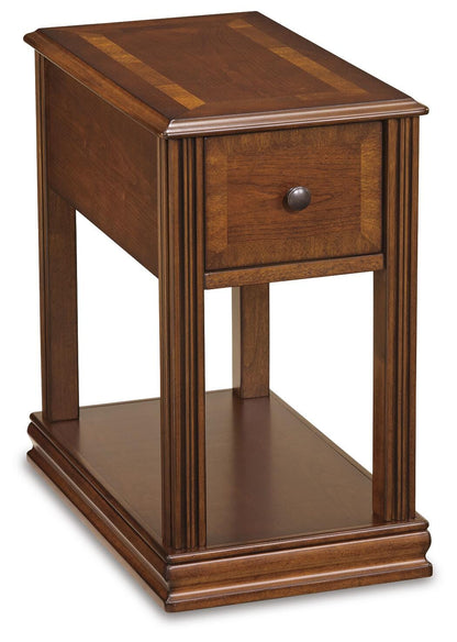 Breegin Chairside End Table - T007-527 - product view or room setting; only end table included (supplier image 1)