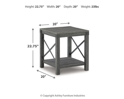 Freedan Living Room Table Sets - T175T1, T175T2 - approximate manufacturer dimensions (supplier image 12)