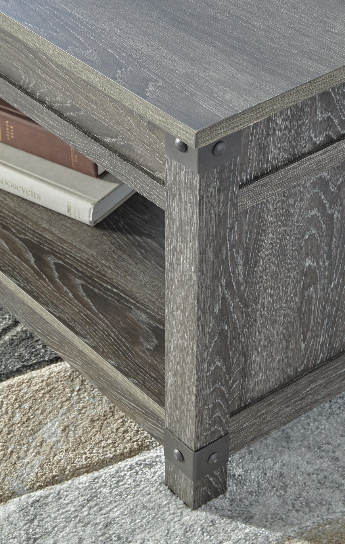 Freedan Lift-Top Coffee Table - T175-9 - finish or detail (supplier image 9)