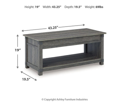 Freedan Living Room Table Sets - T175T1, T175T2 - approximate manufacturer dimensions (supplier image 22)
