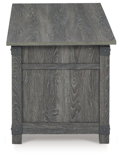 Freedan Lift-Top Coffee Table - T175-9 - product view or room setting; only coffee table included (supplier image 5)
