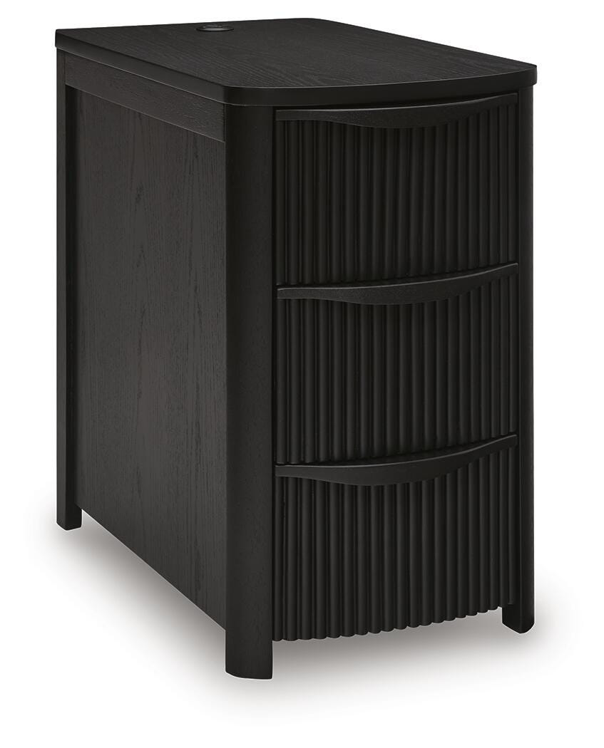 Camdill Chairside End Table - T208-117 - product view or room setting; only end table included (supplier image 1)