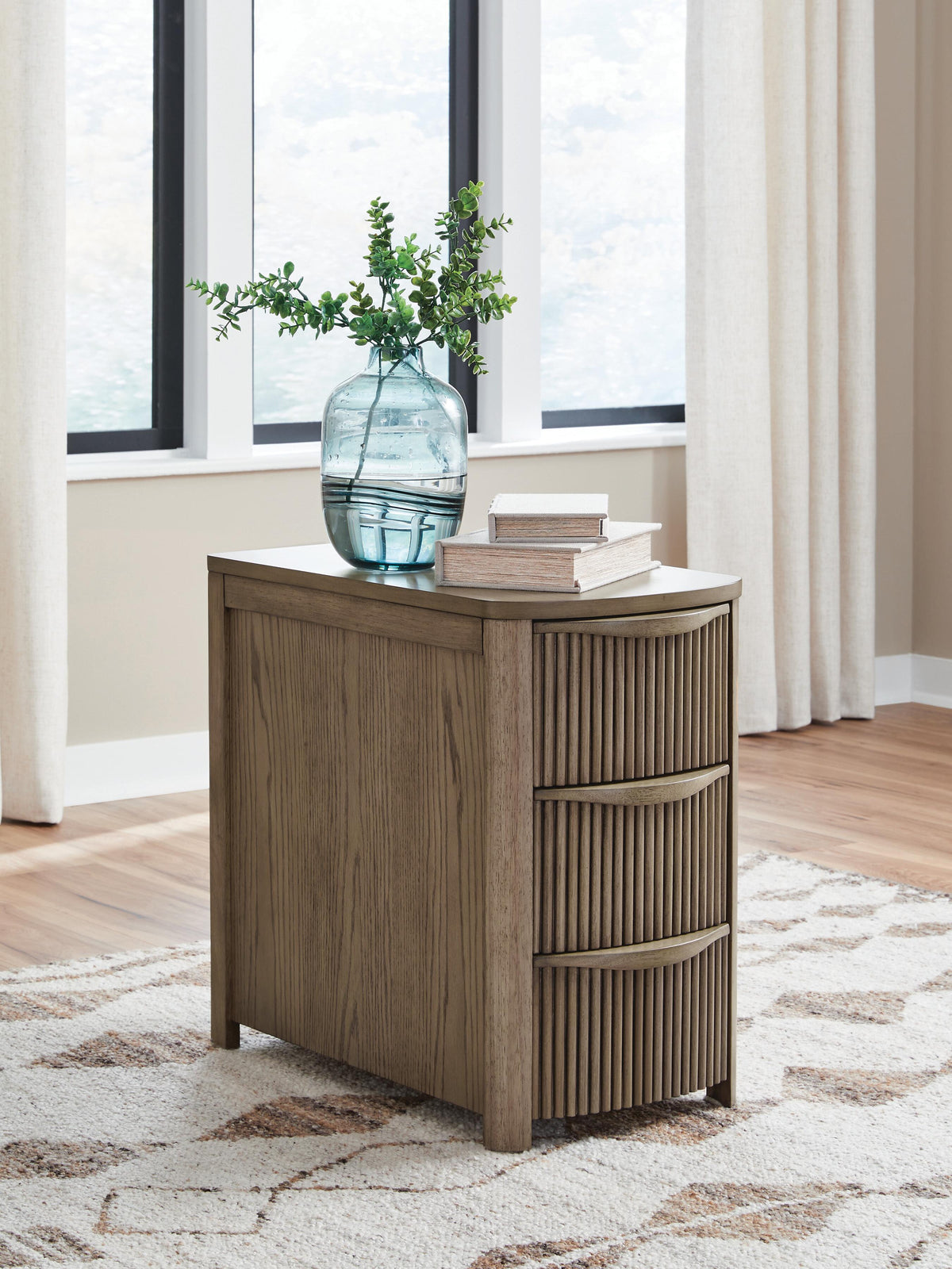 Camdill Chairside End Table - T208-317 - product view or room setting; only end table included (supplier image 20)