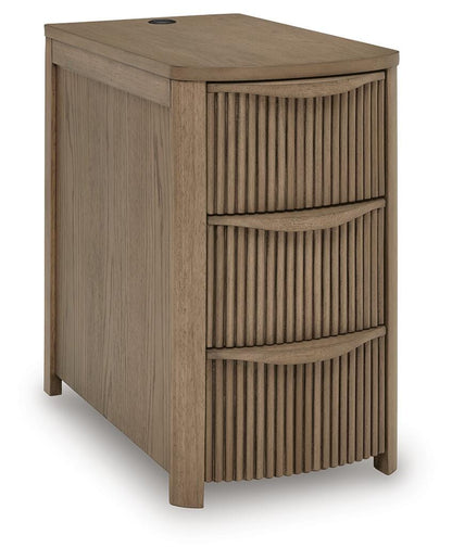Camdill Chairside End Table - T208-317 - product view or room setting; only end table included (supplier image 19)