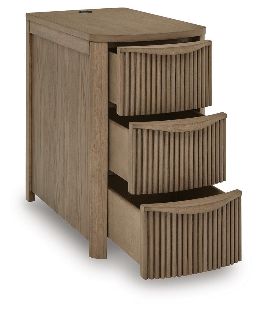 Camdill Chairside End Table - T208-317 - product view or room setting; only end table included (supplier image 21)