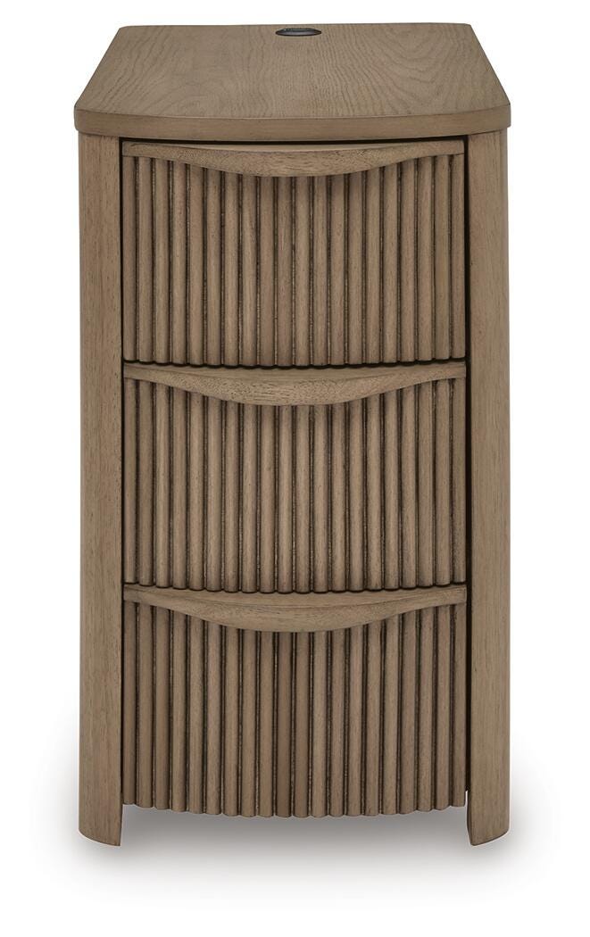 Camdill Chairside End Table - T208-317 - product view or room setting; only end table included (supplier image 22)