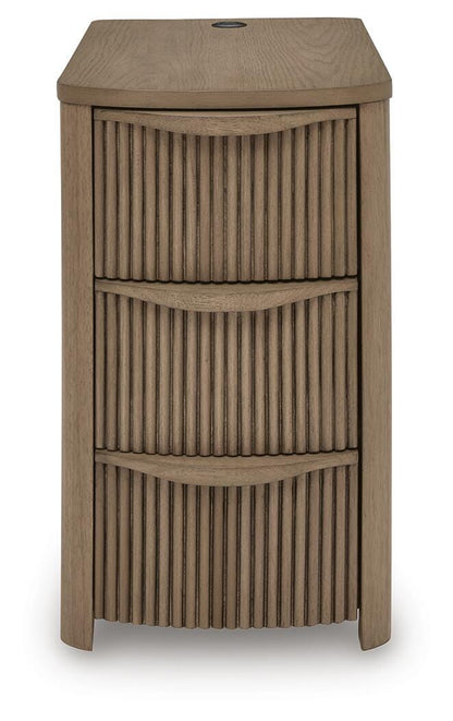 Camdill Chairside End Table - T208-317 - product view or room setting; only end table included (supplier image 22)