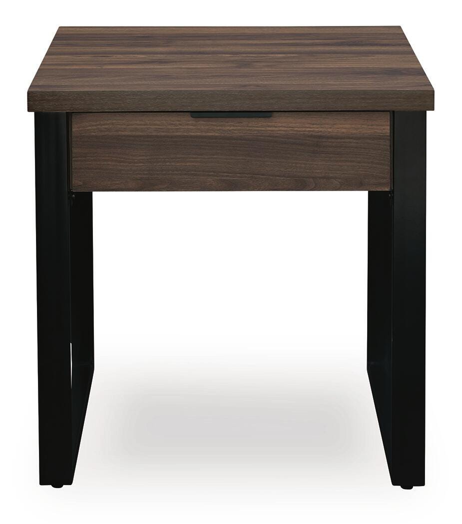 Wickman Falls End Table - T318-2 - product view or room setting; only end table included (supplier image 4)