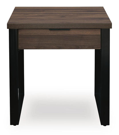 Wickman Falls End Table - T318-2 - product view or room setting; only end table included (supplier image 4)