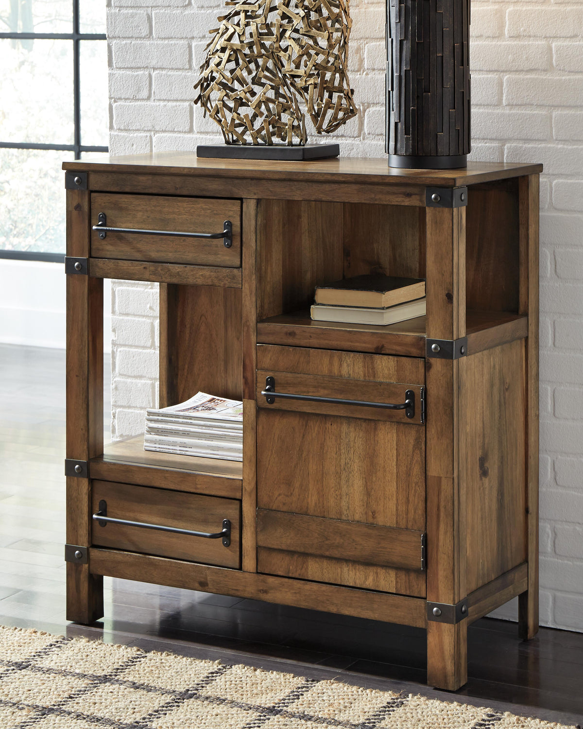 Roybeck Accent Cabinet - T411-40 - product view or room setting; only accent cabinet included (supplier image 2)