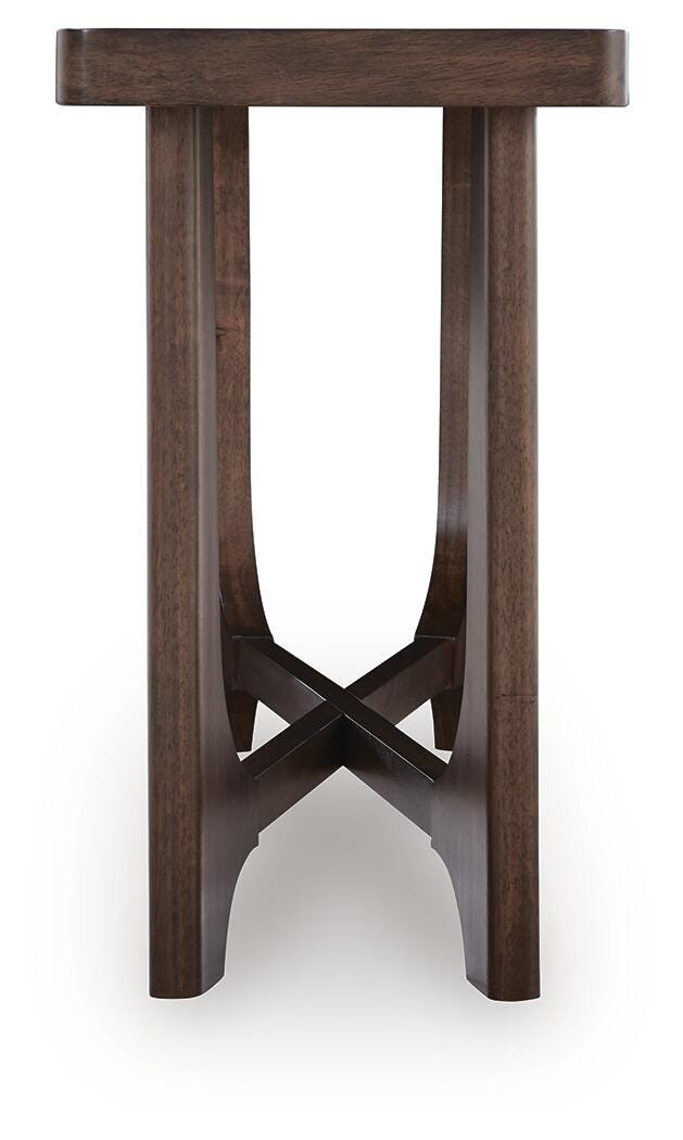 Korestone Sofa Table - T438-4 - product view or room setting; only console table included (supplier image 4)